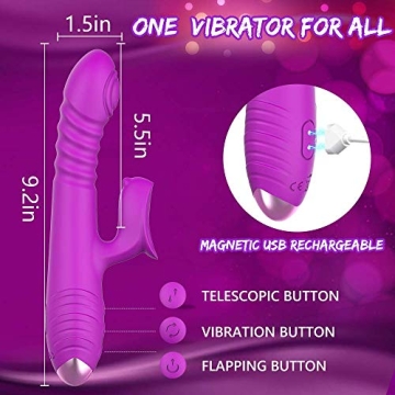 3 in 1 Thrusting G Spot Vibrator for Ultimate Pleasure