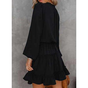 Elegant Ruffle Tiered Dress for Women - Perfect for Spring