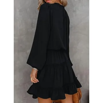 Elegant Ruffle Tiered Dress for Women - Perfect for Spring