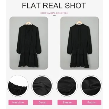 Elegant Ruffle Tiered Dress for Women - Perfect for Spring