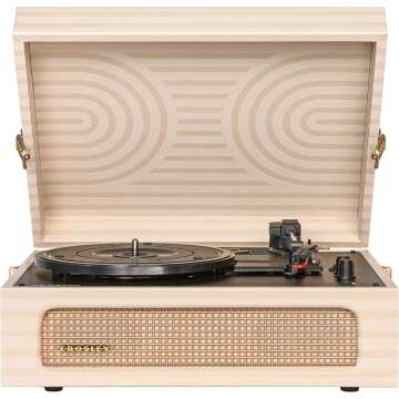 Crosley Voyager Portable Vinyl Record Player for Music Lovers