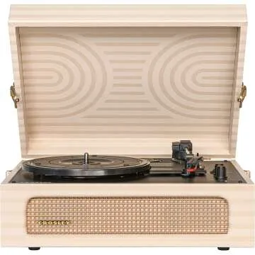 Crosley Voyager Portable Vinyl Record Player for Music Lovers