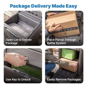 Secure your Packages with Step2 Lakewood Delivery Box