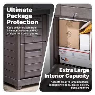 Secure your Packages with Step2 Lakewood Delivery Box