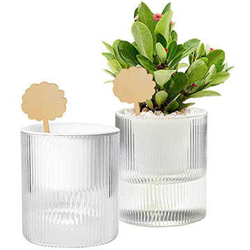 Greachieve Self Watering Planter Pots for Indoor Plants