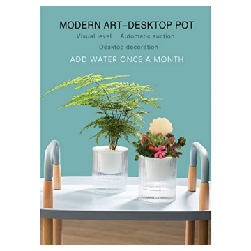 Greachieve Self Watering Planter Pots for Indoor Plants