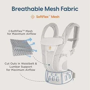 Ergobaby Omni Breeze Carrier for All Carry Positions