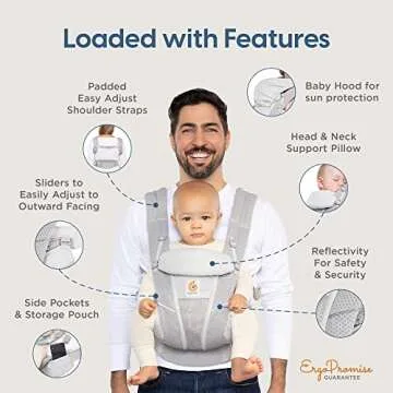 Ergobaby Omni Breeze Carrier for All Carry Positions