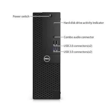 Dell Optiplex 3050 SFF Desktop PC - Quad Core i5, 1TB SSD