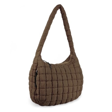 Stylish Quilted Puffer Tote Bag for Women - Versatile & Spacious