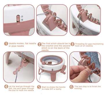 Rosymity Knitting Machine - Easy DIY for All Ages