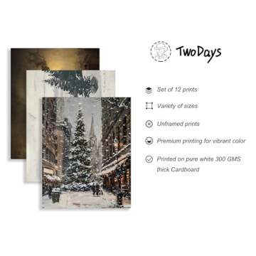 Vintage Christmas Wall Art for Festive Home Decor