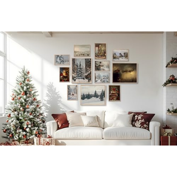 Vintage Christmas Wall Art for Festive Home Decor