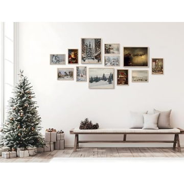 Vintage Christmas Wall Art for Festive Home Decor