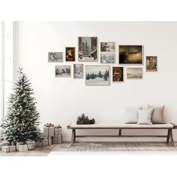 Vintage Christmas Wall Art for Festive Home Decor