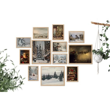 Vintage Christmas Wall Art for Festive Home Decor