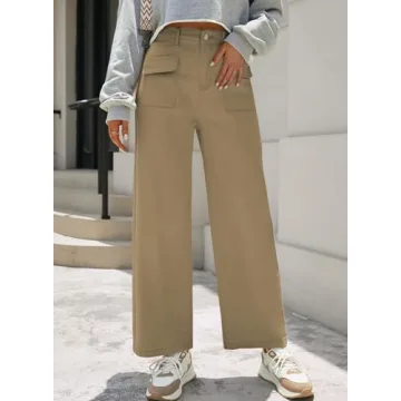 Dokotoo High Waisted Cargo Pants for Women Stylish Comfort