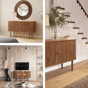 WERMO Elegant 55'' Sideboard Storage Cabinet for Modern Homes