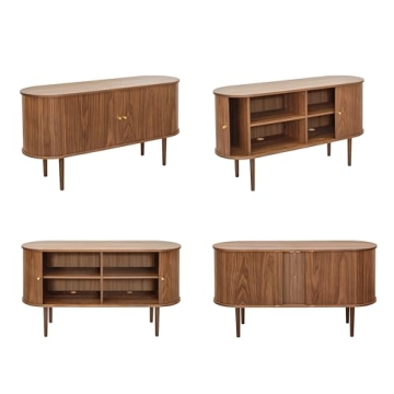 WERMO Elegant 55'' Sideboard Storage Cabinet for Modern Homes