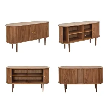 WERMO Elegant 55'' Sideboard Storage Cabinet for Modern Homes