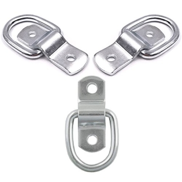 EXCELFU Heavy-Duty D-Ring Tie Downs for Safe Transport
