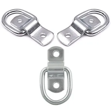 EXCELFU Heavy-Duty D-Ring Tie Downs for Safe Transport