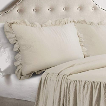 Lush Decor Ruffle Skirt Bedspread Set for King Size