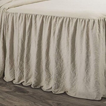 Lush Decor Ruffle Skirt Bedspread Set for King Size