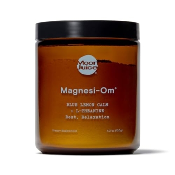 Moon Juice Magnesi-Om Blue Lemon - 30 Servings Magnesium Powder