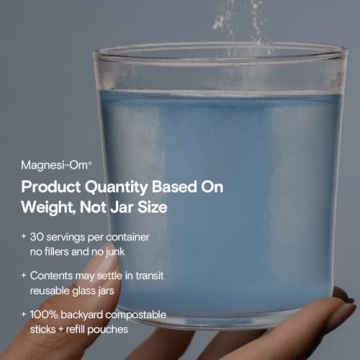 Moon Juice Magnesi-Om Blue Lemon - 30 Servings Magnesium Powder