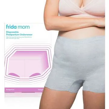 Frida Mom Postpartum Disposable Underwear - 100% Cotton