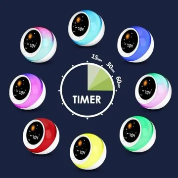 I·CODE Kids Sleep Training Alarm Clock with Night Light