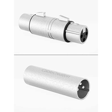 CableCreation XLR Male to Male & Female to Female Adapters