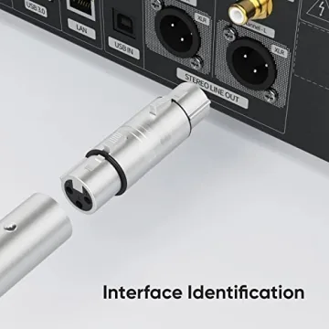 CableCreation XLR Male to Male & Female to Female Adapters