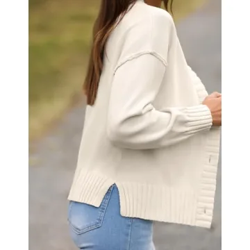 Zeagoo Cropped Cardigan Stylish Women's Fall Sweater