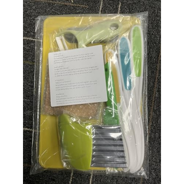 Leking 8 Pcs Kids Kitchen Knife Set - Safe and Engaging Tools