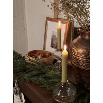 5FT Christmas Garlands Norfolk Pine Garland Real Touch Artificial Faux Greenery Garland for Holiday Indoor Outdoor Decor