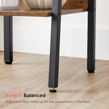 VASAGLE 5-Tier Ladder Shelf for Stylish Storage Solutions