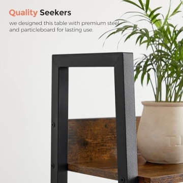 VASAGLE 5-Tier Ladder Shelf for Stylish Storage Solutions