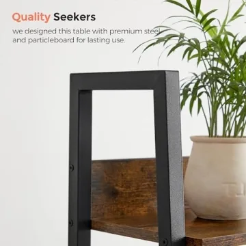 VASAGLE 5-Tier Ladder Shelf for Stylish Storage Solutions