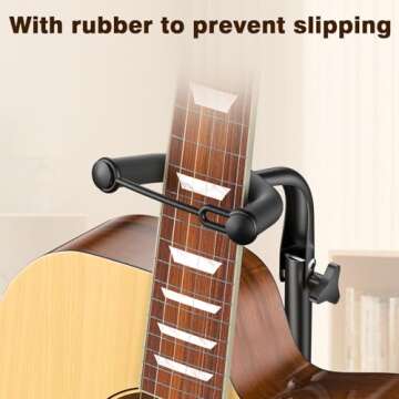 New bee Adjustable & Foldable Guitar Stand for All Instruments