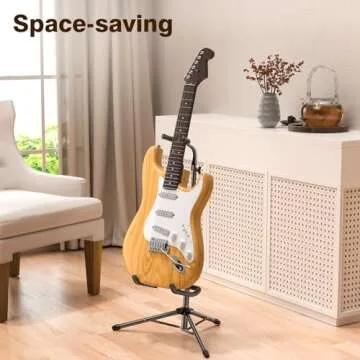 New bee Adjustable & Foldable Guitar Stand for All Instruments