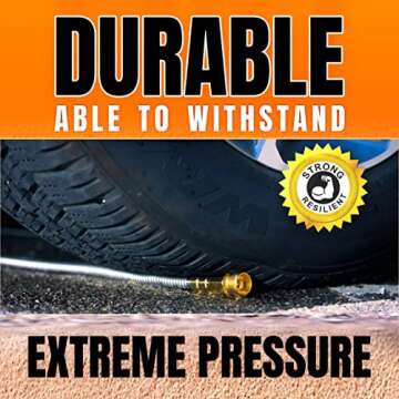 Tardigrade Metal Garden Hose 50 FT, Heavy Duty 304 Stainless Steel Water Hoses, Unmatched Durability...