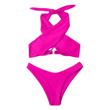 Lilosy Sexy Underwire High Cut Bikini - Stylish & Supportive