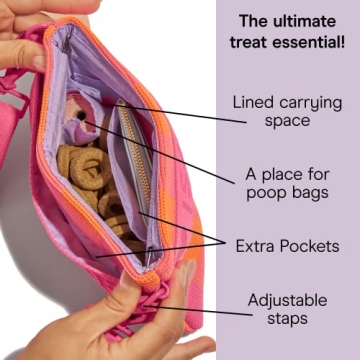 Wild One Limited Edition Pink Treat Pouch for Dog Training