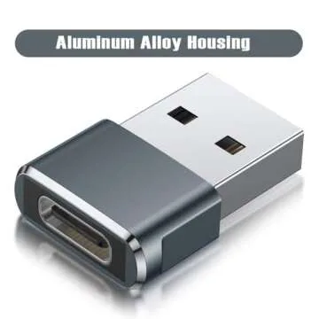 Basesailor USB to USB-C Adapter 3-Pack for iPhone and More