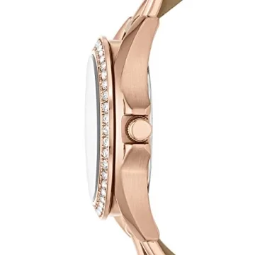 Fossil Women's Riley Quartz Watch - Rose Gold/Sand