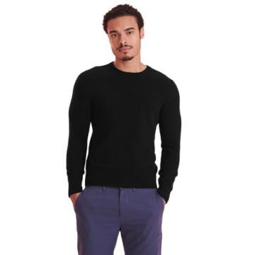 NAADAM Original Black Cashmere Crewneck Sweater - XS