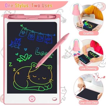 Hockvill LCD Kids Doodle Board Portable Art for Kids