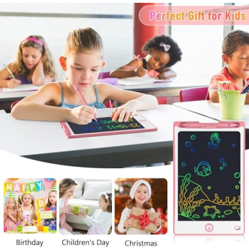 Hockvill LCD Kids Doodle Board Portable Art for Kids